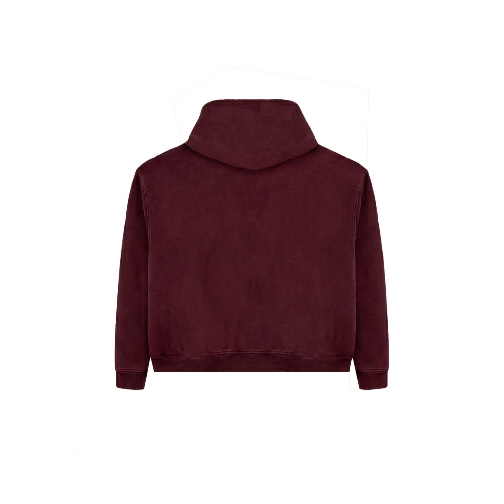 BURGUNDY APOCALYPSE ZIP UP