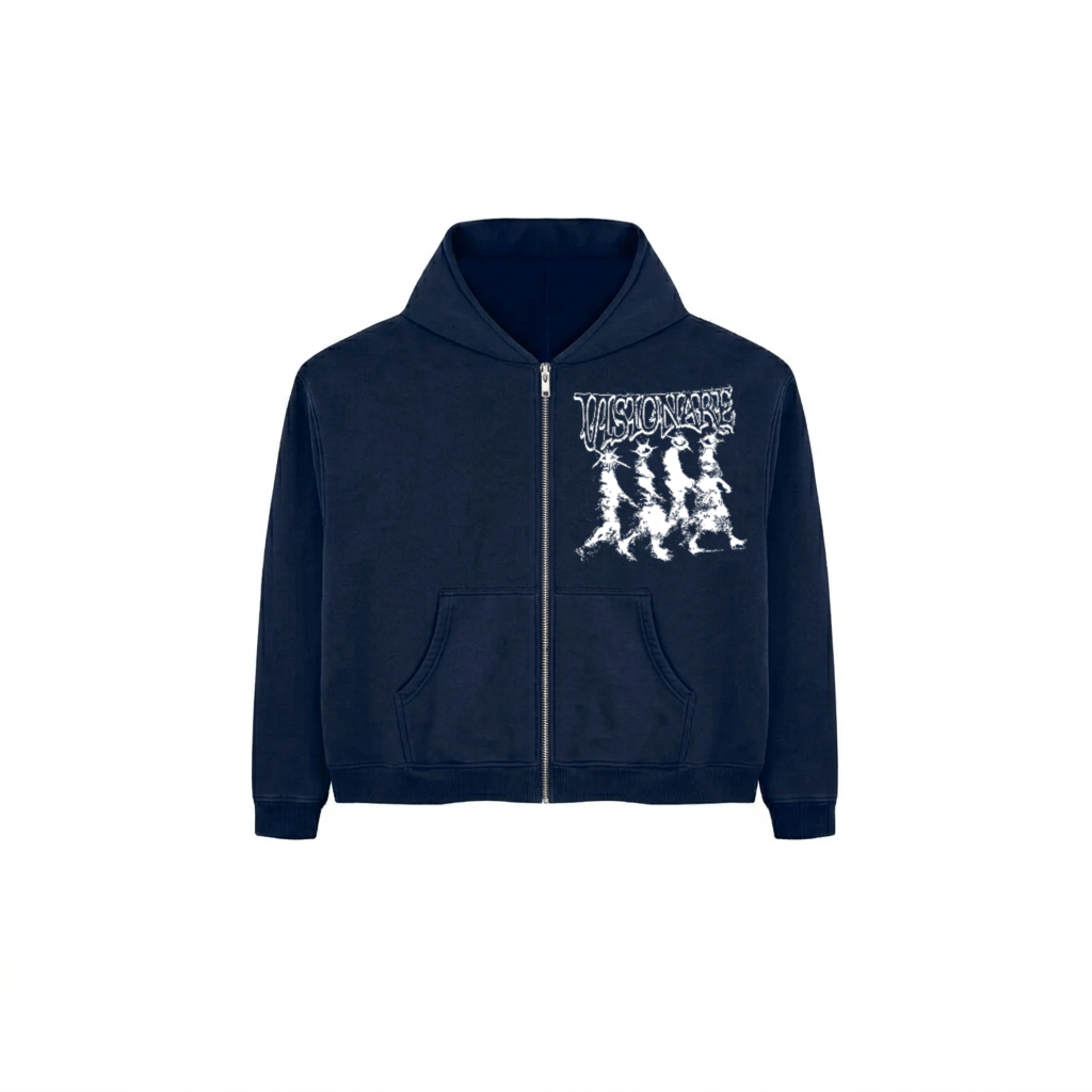 NAVY APOCALYPSE ZIP UP