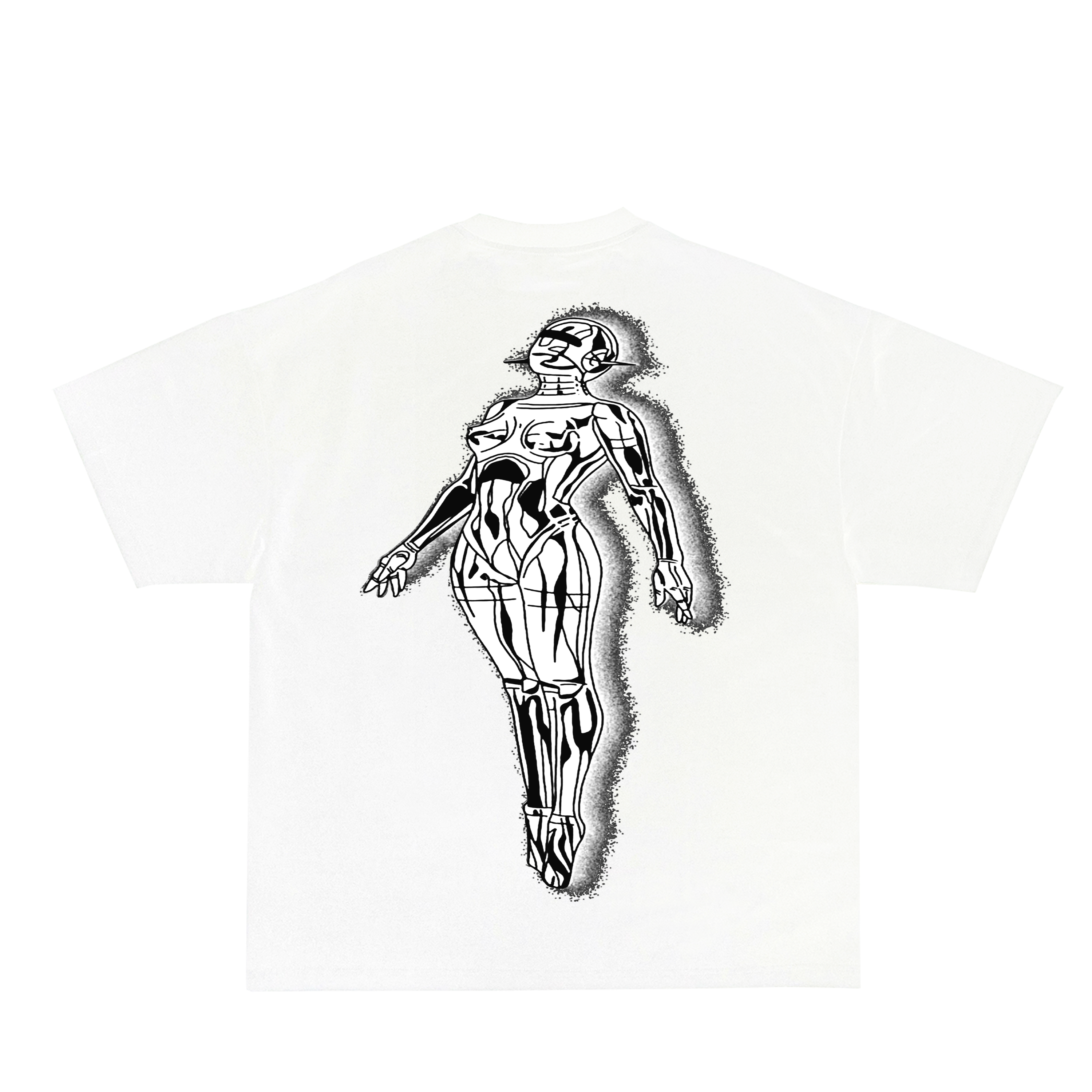 WHITE “UPLIFTED” TEE